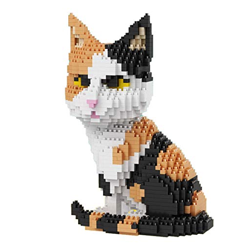 Balody Sitzende Katze, Figur zum Zusammenbauen mit Nanoblocks, 1300 Teile Balody Sitzende Katze, Figur zum Zusammenbauen mit Nanoblocks, 1300 Teile von Balody