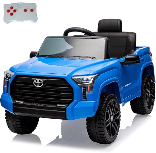 12V Rutschauto für Kinder, lizenzierter Toyota-Rutschauto, batteriebetriebenes Elektroauto mit Fernbedienung, LED-Leuchten, Federungssystem, Doppeltüren, Sicherheitsgurt, Rutschspielzeug für Kinder 12V Rutschauto für Kinder, lizenzierter Toyota-Rutschauto, batteriebetriebenes Elektroauto mit Fernbedienung, LED-Leuchten, Federungssystem, Doppeltüren, Sicherheitsgurt, Rutschspielzeug für Kinder von Baloveby