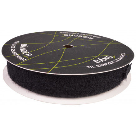 Balsløw Klettband Flausch 20mm 02 Schwarz - 5m von Balsløw