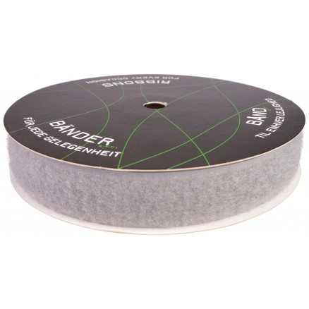 Balsløw Klettband Flausch 20mm 08 Grau - 5m von Balsløw