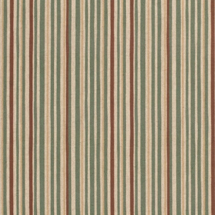 Baumwoll-Leinwand Stoff 140cm 51 Streifen - 50cm von Balsløw