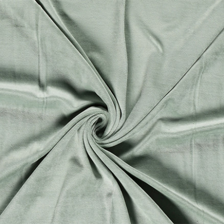 Baumwollvelour Stoff 150cm 122 Dunkel Staubig Grün - 50cm Baumwollvelour Stoff 150cm 122 Dunkel Staubig Grün - 50cm von Balsløw