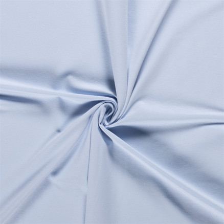 Baumwolljersey Bio Stoff 150cm 02 Hellblau - 50cm Baumwolljersey Bio Stoff 150cm 02 Hellblau - 50cm von Balsløw
