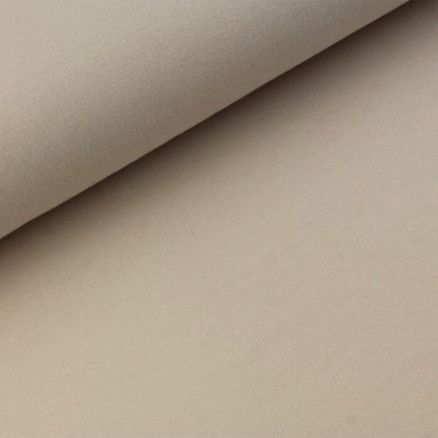 Baumwolljersey Solid Stoff 160cm 03 Sand - 50cm von Balsløw