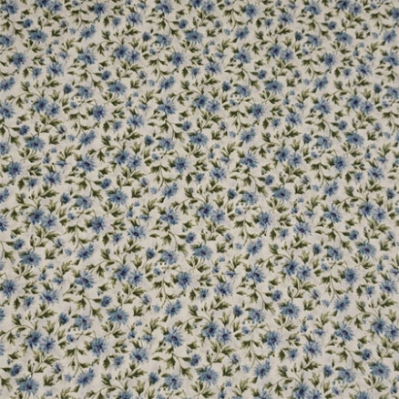 Baumwollpopeline Blumen 150cm 012 - 50 cm von Balsløw