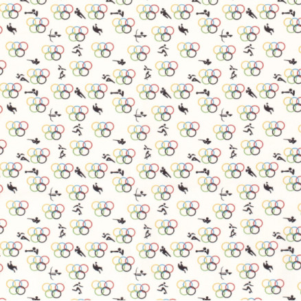 Baumwollpopeline Reisen 150cm 051 - 50 cm von Balsløw