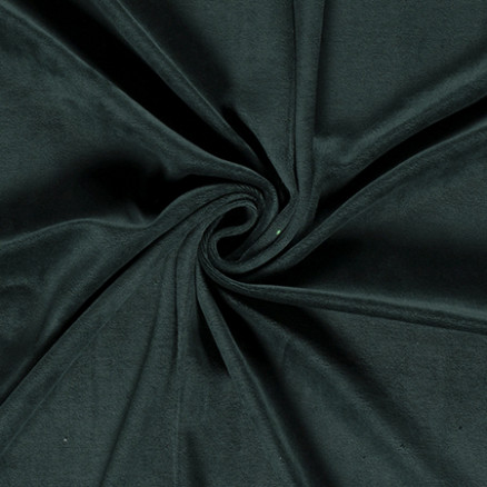 Baumwollvelour Stoff 150cm 28 Dunkel Grün - 50cm Baumwollvelour Stoff 150cm 28 Dunkel Grün - 50cm von Balsløw