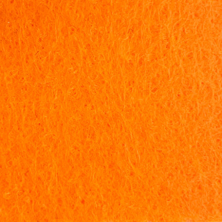 Filz 1,5mm Stoff 100cm 28 Neon Orange - 50cm von Balsløw