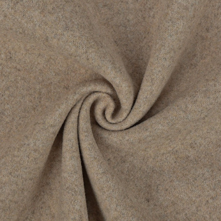 Fleece-Stoff 150cm 158 - Braun gesprenkelt von Balsløw