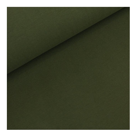 Sweatshirt-Stoff 155cm 196 Armeegrün - 50cm von Balsløw