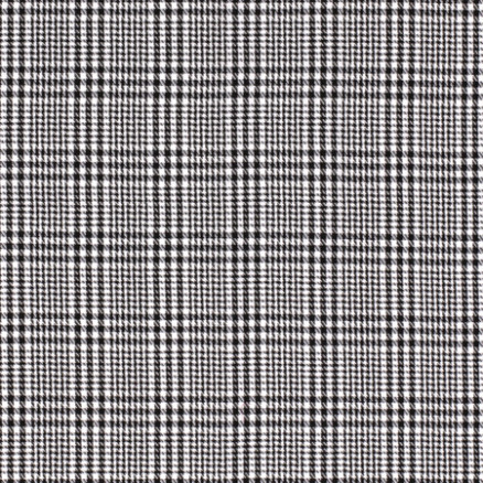 Gabardine mit Karo 150cm 005 Schwarz-Weiß-Muster - 50cm von Balsløw