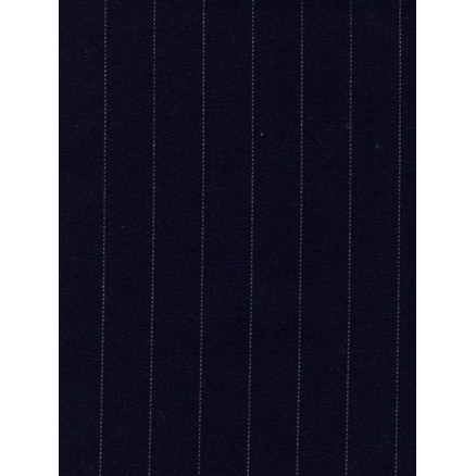 Gabardine mit Nadelstreifen breit 150cm 008 Schwarz - 50cm von Balsløw