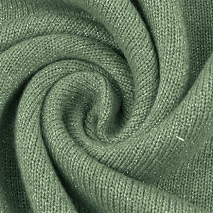 Gestrickt mit Lurex-Stoff 160cm 126 - 50cm von Balsløw