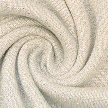 Gestrickt mit Lurex-Stoff 160cm 151 - 50cm von Balsløw