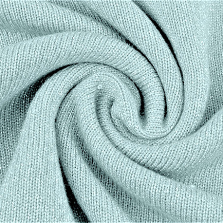 Gestrickt mit Lurex Stoff 160cm 1601 - 50cm von Balsløw