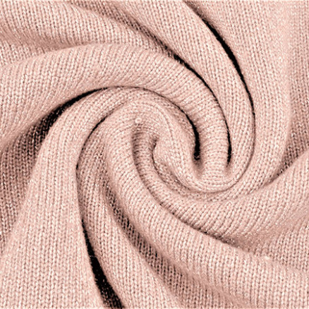 Gestrickt mit Lurex-Stoff 160cm 1611 - 50cm von Balsløw