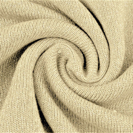 Gestrickt mit Lurex Stoff 160cm 652 - 50cm von Balsløw