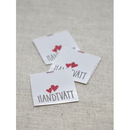 Label Schwedisch Handtvätt Handmade Weiß - 5 Stück Label Schwedisch Handtvätt Handmade Weiß - 5 Stück von Balsløw