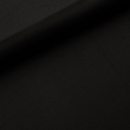 Polyester Stretch Stoff 148cm 26 Schwarz - 50cm von Balsløw