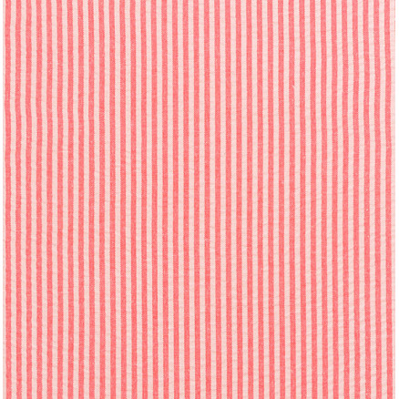 Seersucker Krepp-Stoff 145 cm 1415 Rot - 50cm von Balsløw