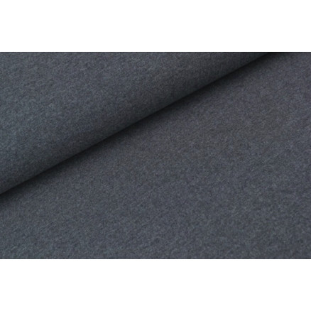 Sweatshirt-Stoff Melange 155cm 239 Denim - 50cm von Balsløw