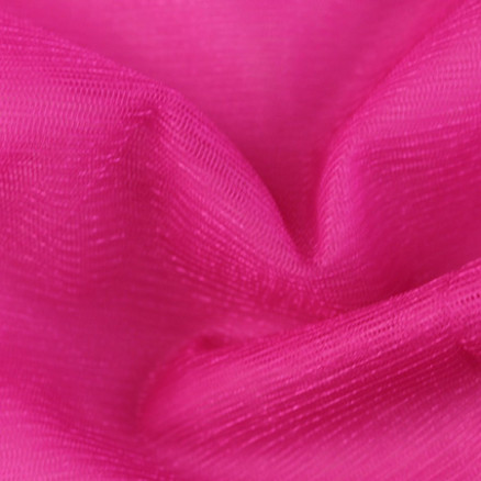 Tüll mit Glitzer Stoff 150cm 27 Fuchsia - 50cm von Balsløw
