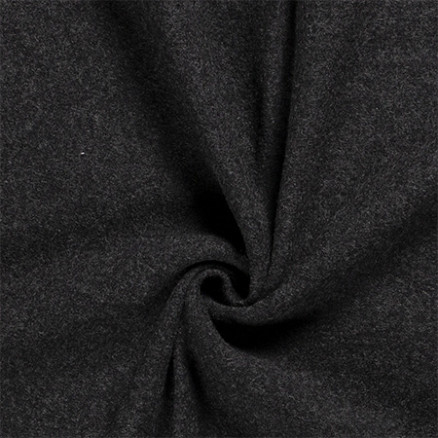 Wolle Boucle Stoff 140cm 68 Koks Grau- 50 cm von Balsløw