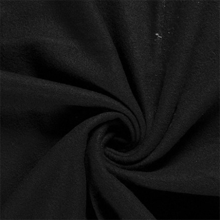 Wolle Boucle-Stoff 140cm 69 Schwarz - 50 cm von Balsløw