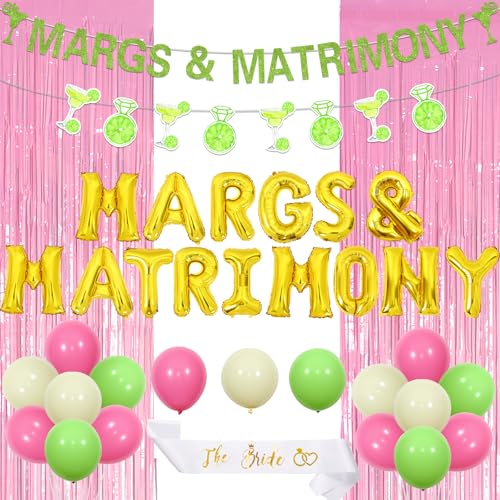 Balterever Margs and Matrimony Bachelorette Dekoration Margs & Matrimony Ballon-Banner-Girlande Margarita-Zitronenring-Ballon Grüner Margarita-Junggesellenabschied Hochzeit Mexikanische Fiesta Balterever Margs and Matrimony Bachelorette Dekoration Margs & Matrimony Ballon-Banner-Girlande Margarita-Zitronenring-Ballon Grüner Margarita-Junggesellenabschied Hochzeit Mexikanische Fiesta von Balterever
