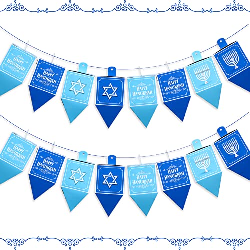 Glückliche Chanukka Dekorationen Glückliche Chanukka Banner Chanukka Papier Dreidel Banner Girlande mit Dreidel Menorah Stern Lassen Sie uns Dreidel Die Chanukka jüdische Feiertagsdekoration spielen Glückliche Chanukka Dekorationen Glückliche Chanukka Banner Chanukka Papier Dreidel Banner Girlande mit Dreidel Menorah Stern Lassen Sie uns Dreidel Die Chanukka jüdische Feiertagsdekoration spielen von Balterever