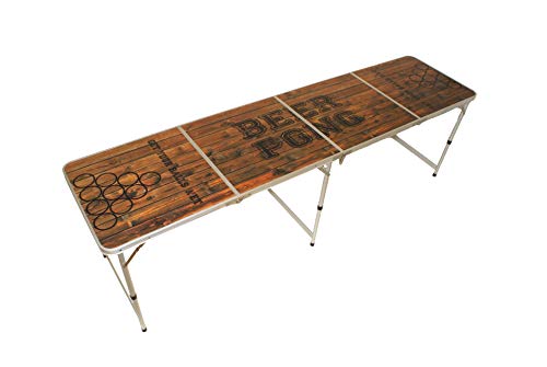 Baltic Pong Beer Pong Tisch, Zusammenklappbar, leicht transportabel, Zugelassen für Turniere, Alkoholspiel, für Erwachsene, 2-4 Spieler, mit Regelwerk Baltic Pong Beer Pong Tisch, Zusammenklappbar, leicht transportabel, Zugelassen für Turniere, Alkoholspiel, für Erwachsene, 2-4 Spieler, mit Regelwerk von Baltic Pong