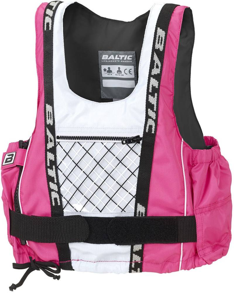 Baltic Dinghy Pro Rettungsweste, Pink/White, 40-50 kg von Baltic