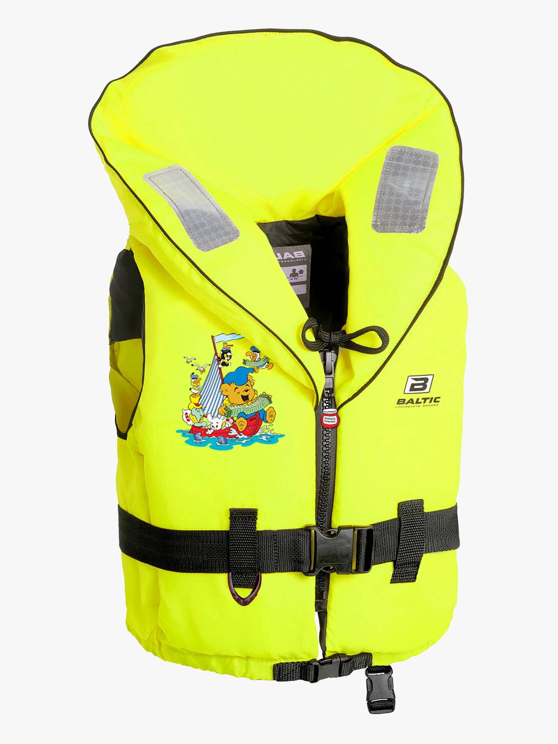 Baltic Schwimmweste Bamse 15-30 Kg, UV-Gelb von Baltic