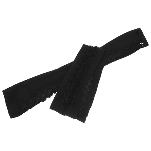Baluue 1 Paar Hollowed out Stretch Gloves für Cosplay und Partys Fingerlose Retro Handschuhe mit Einzigartigem Netzdesign Schwarz Elastisch und Vielseitig Kombinierbar für Nachtclubs und von Baluue