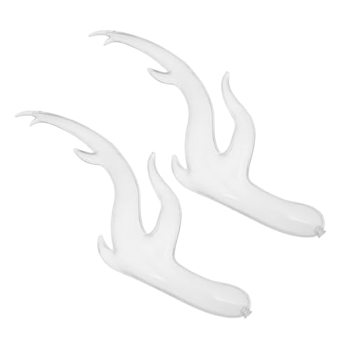 Baluue 1 Paar Künstliche Drachenhorn -form -accessoires Dragon Horns Stirnband Kostüm Haarnadel Kostüm Party Accessoire Für Halloween -party von Baluue