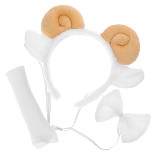 Baluue 1 Satz Croissant-haarschmuck Schaf Ohren Schafohren Für Erwachsene Halloweenkostüm Tierische Stirnbänder Kostüm Lamm Stirnband Ohrenstirnband Weißes Kostüm Stoff Khaki Baluue 1 Satz Croissant-haarschmuck Schaf Ohren Schafohren Für Erwachsene Halloweenkostüm Tierische Stirnbänder Kostüm Lamm Stirnband Ohrenstirnband Weißes Kostüm Stoff Khaki von Baluue
