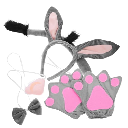 Baluue 1 Satz Esel Head Hoop Klein Stirnband Cosplay Esel Kostüm Esel Kostümzubehör Erwachsene Tierkostüme Tier Cosplay Tierisches Eselkostüm Tierzubehörkostüm Grau Stoff Baluue 1 Satz Esel Head Hoop Klein Stirnband Cosplay Esel Kostüm Esel Kostümzubehör Erwachsene Tierkostüme Tier Cosplay Tierisches Eselkostüm Tierzubehörkostüm Grau Stoff von Baluue