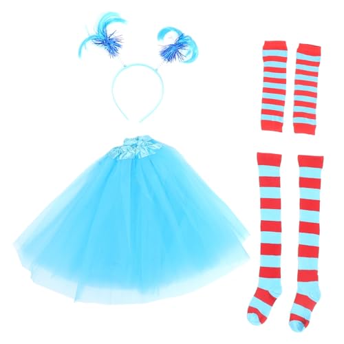 Baluue 1 Satz Kostümset mit Armstulpen Tutu Rock Kopfband und Kniestrümpfen für Cosplay Partys und Besondere Anlässe Atmungsaktives Material für Bewegungsfreiheit und Design Baluue 1 Satz Kostümset mit Armstulpen Tutu Rock Kopfband und Kniestrümpfen für Cosplay Partys und Besondere Anlässe Atmungsaktives Material für Bewegungsfreiheit und Design von Baluue