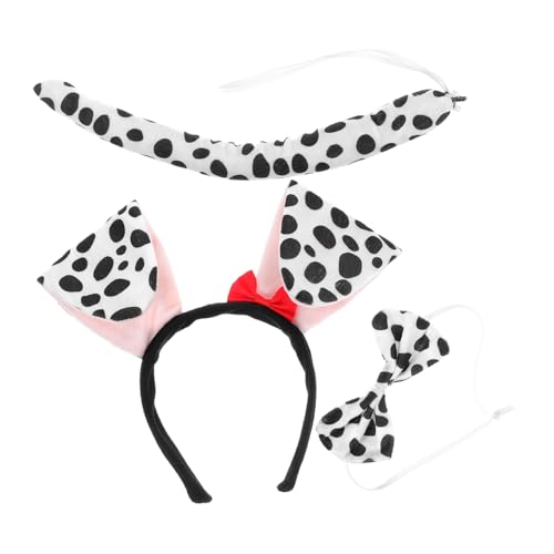 Baluue 1 Set Süßes Stirnband Mit Dalmatiner-hundeohren Für, Dalmatiner-hundeohren, Stirnband, Fliege, Nase, Kostüm-zubehör-set Für Party-verkleidungen Baluue 1 Set Süßes Stirnband Mit Dalmatiner-hundeohren Für, Dalmatiner-hundeohren, Stirnband, Fliege, Nase, Kostüm-zubehör-set Für Party-verkleidungen von Baluue