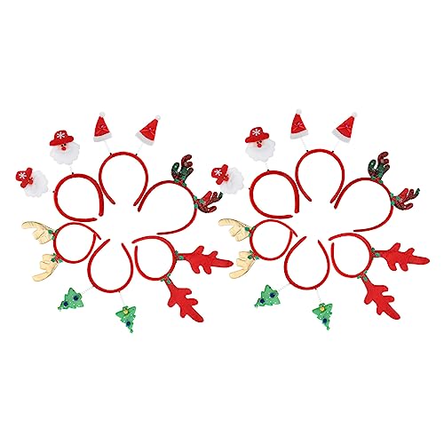 Baluue 12 Stück Teiliges Weihnachts Haaraccessoire Haarreifen mit Langlebigem Elchgeweih Bequemes Stirnband für Mädchen und Erwachsene Festlicher Haarschmuck für Weihnachtsfeier und Baluue 12 Stück Teiliges Weihnachts Haaraccessoire Haarreifen mit Langlebigem Elchgeweih Bequemes Stirnband für Mädchen und Erwachsene Festlicher Haarschmuck für Weihnachtsfeier und von Baluue