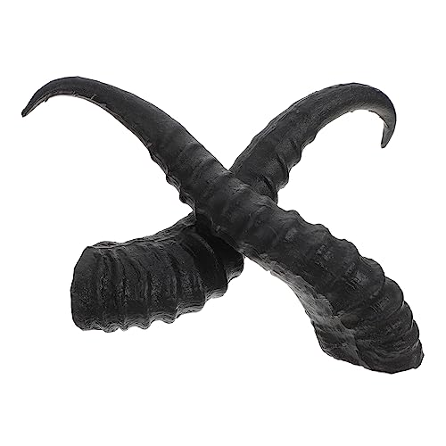 Baluue 1Paar DIY Künstliche Schafhörner Kostüm Zubehör Elegantes Stirnband für Halloween Partys Requisiten für Kreative Hochwertige Verarbeitung Stilvolles Design Baluue 1Paar DIY Künstliche Schafhörner Kostüm Zubehör Elegantes Stirnband für Halloween Partys Requisiten für Kreative Hochwertige Verarbeitung Stilvolles Design von Baluue