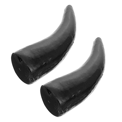 Baluue 1Paar Halloween Imitation Ochsenhorn Stirnband Teiliges für Kostümparty DIY Kopfschmuck Kreative Hornform Ergänzung für Halloween Dekoration Cosplay Baluue 1Paar Halloween Imitation Ochsenhorn Stirnband Teiliges für Kostümparty DIY Kopfschmuck Kreative Hornform Ergänzung für Halloween Dekoration Cosplay von Baluue