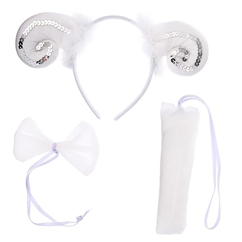 Baluue 1Satz Kreatives Ohrhaarband Set Teiliges Cosplay Tierkostüm Zubehör für Partys Halloween Maskeraden Exquisites Design für Erwachsene Geburtstagsfeiern Baluue 1Satz Kreatives Ohrhaarband Set Teiliges Cosplay Tierkostüm Zubehör für Partys Halloween Maskeraden Exquisites Design für Erwachsene Geburtstagsfeiern von Baluue