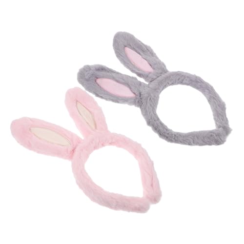 Baluue 2 Stück Häschen-stirnband Kaninchen Ohren Hase Kostüm Cosplay-zubehör Party-stirnbänder Für Frauen Häschen-cosplay-stirnband Stirnband Für Frauen Plastik Baluue 2 Stück Häschen-stirnband Kaninchen Ohren Hase Kostüm Cosplay-zubehör Party-stirnbänder Für Frauen Häschen-cosplay-stirnband Stirnband Für Frauen Plastik von Baluue