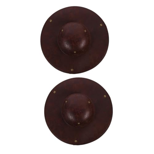 Baluue 2 Stück Piratenhut für Herren und Damen Dreieckshut für Halloween Kostümparty Cosplay Stylische Kopfbedeckung für Piratenkostüm und Mottoparty von Baluue