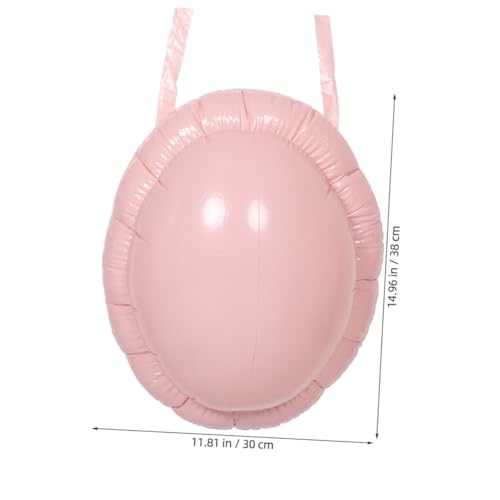 Baluue 2 Stück Teiliges Aufblasbares Fake babybauch Langlebige Realistisch Wirkender Partybauch für Kostüm Bühne Halloween und Festival Einfach Anzuziehen Baluue 2 Stück Teiliges Aufblasbares Fake babybauch Langlebige Realistisch Wirkender Partybauch für Kostüm Bühne Halloween und Festival Einfach Anzuziehen von Baluue