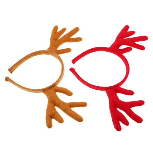 Baluue 2 Stück Teiliges Rentier Geweih Set Leichtes Tier Kostüm Haarreif Komfortabel und Vielseitig Festliche Halloween und Weihnachtskopfbedeckung für Erwachsene und Jugendliche Baluue 2 Stück Teiliges Rentier Geweih Set Leichtes Tier Kostüm Haarreif Komfortabel und Vielseitig Festliche Halloween und Weihnachtskopfbedeckung für Erwachsene und Jugendliche von Baluue