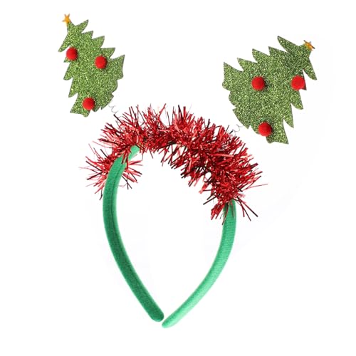 Baluue 2 Stück Teiliges Weihnachts Haarreif mit Deko Grün Gelbe Festival Stirnbänder für Party Kostüm Langlebig Bequem Geeignet für Karneval Weihnachtsfeier und Maskerade Baluue 2 Stück Teiliges Weihnachts Haarreif mit Deko Grün Gelbe Festival Stirnbänder für Party Kostüm Langlebig Bequem Geeignet für Karneval Weihnachtsfeier und Maskerade von Baluue
