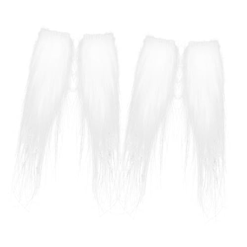 Baluue 2 Stück Teiliges Weiße Santa Claus Augenbrauen Kostümdekoration Party Fasching Weihnachten für Erwachsene und Lustige Verkleidung Weihnachtsmann Zubehör Baluue 2 Stück Teiliges Weiße Santa Claus Augenbrauen Kostümdekoration Party Fasching Weihnachten für Erwachsene und Lustige Verkleidung Weihnachtsmann Zubehör von Baluue