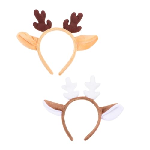 Baluue 2 Stück Weihnachtliches Rentiergeweih Haarreif Teilig Flexibler Süßer Haarschmuck für Mädchen und Erwachsene Festliches Xmas Stirnband für Karneval Party und Weihnachtsfeiern Baluue 2 Stück Weihnachtliches Rentiergeweih Haarreif Teilig Flexibler Süßer Haarschmuck für Mädchen und Erwachsene Festliches Xmas Stirnband für Karneval Party und Weihnachtsfeiern von Baluue
